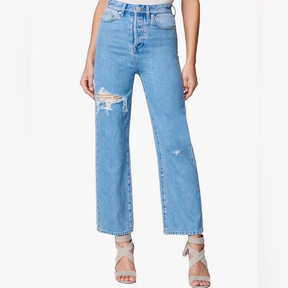 BLANKNYC Five Pocket Ribcage Straight Leg Jeans, NEW